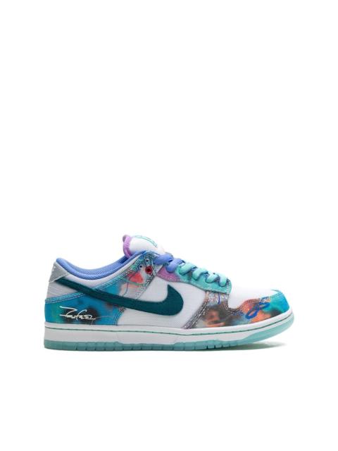 x Futura Laboratories SB Dunk Low "Bleached Aqua" sneakers