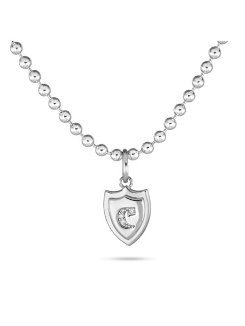 LAB-Created Diamond Member Crest Necklace