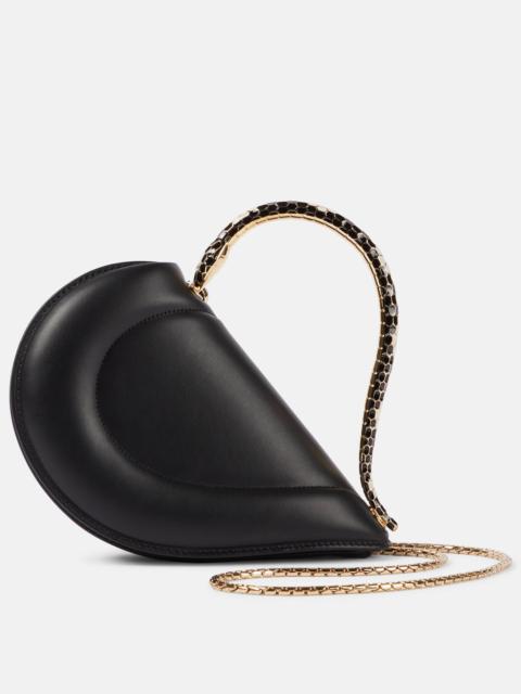 Serpenti Cuore 1968 leather tote bag