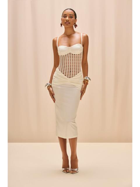 SELENE MESH UNDERWIRE BEACH DRESS