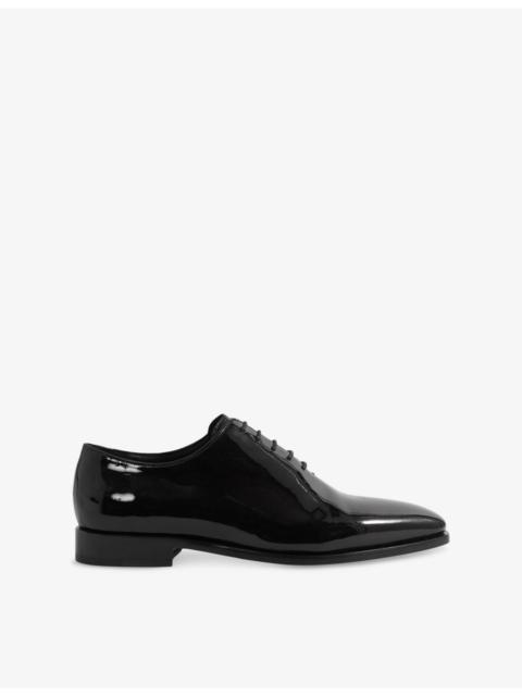 Mead Lace-Up Patent-Leather Shoes