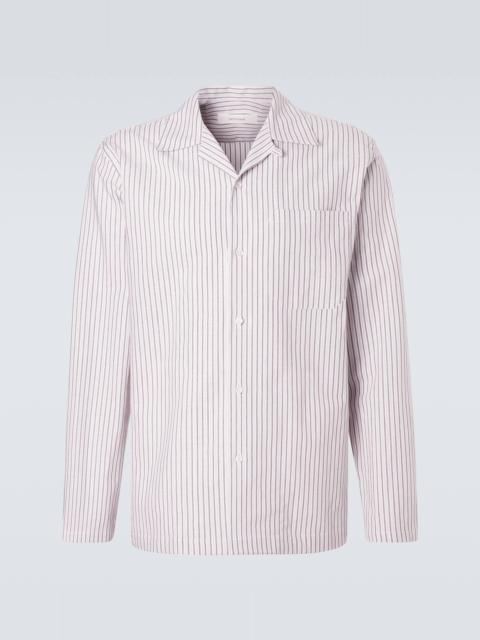 Havana striped linen and cotton shirt