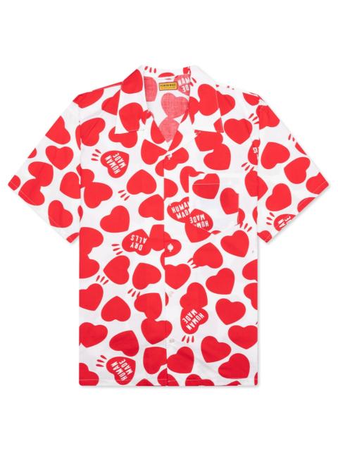 HEART ALOHA SHIRT - WHITE
