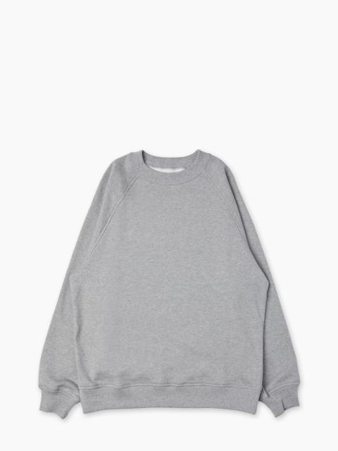 KAPTAIN SUNSHINE SUVIN SWEAT CREWNECK PULLOVER FEATHER GREY
