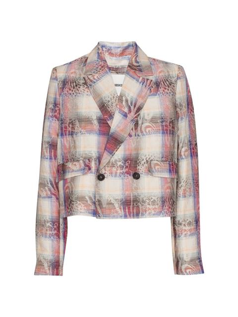 MALIN BLAZER - 8 ARM CHECK CHARM