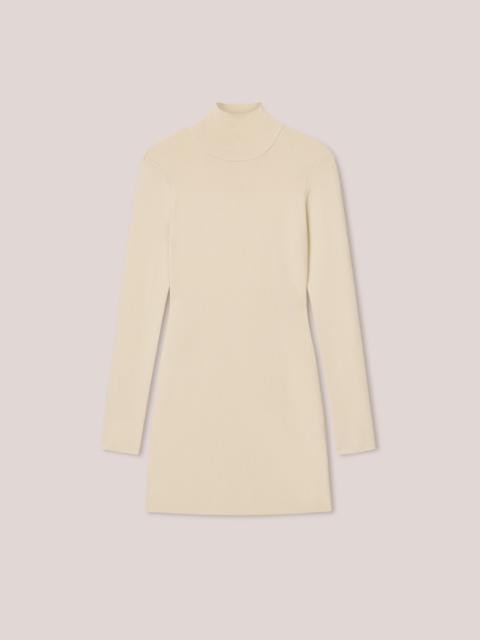 MOLLIE - Crepe mini dress - Cream