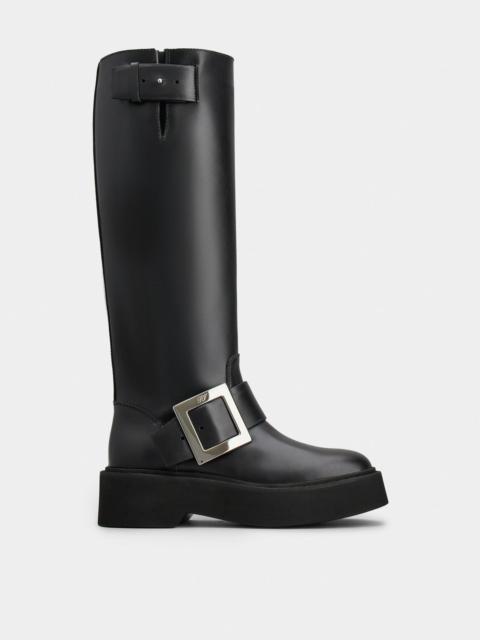 Viv' Rangers Biker Boots in leather