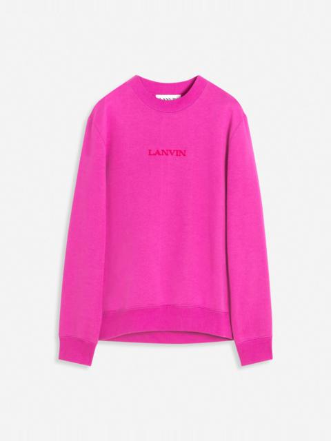 LANVIN EMBROIDERED SWEATSHIRT