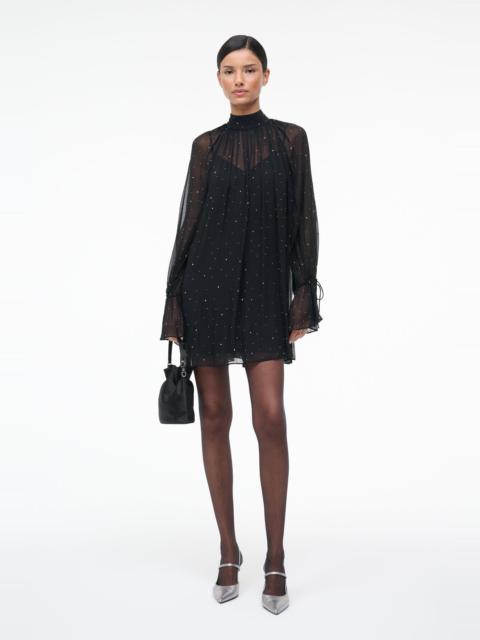 STAUD ROUX DRESS BLACK