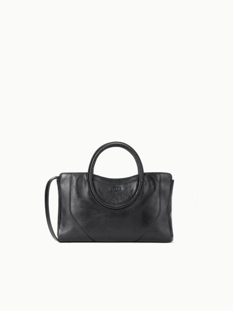 STAUD MAUDE MINI SATCHEL BAG BLACK