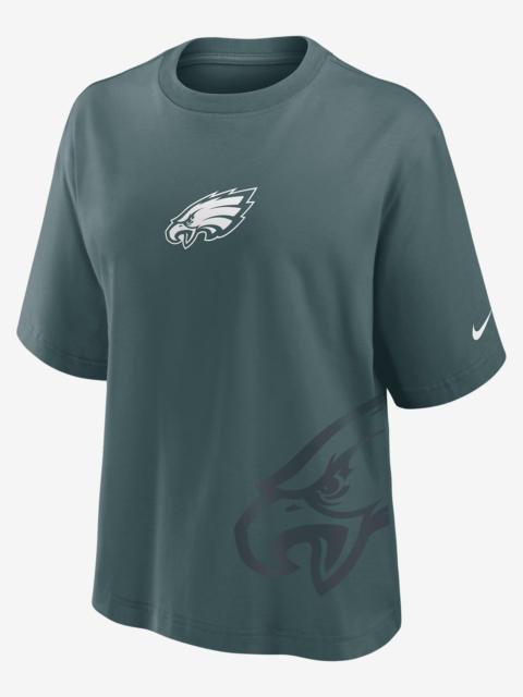 Philadelphia Eagles Boxy Women's Nike NFL T-Shirt