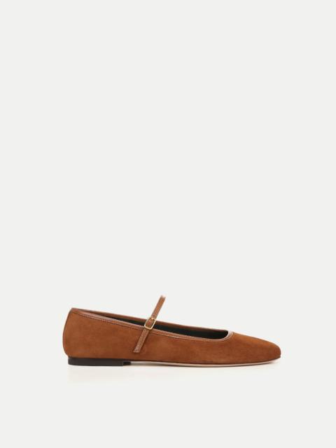 ELLIE SUEDE FLAT