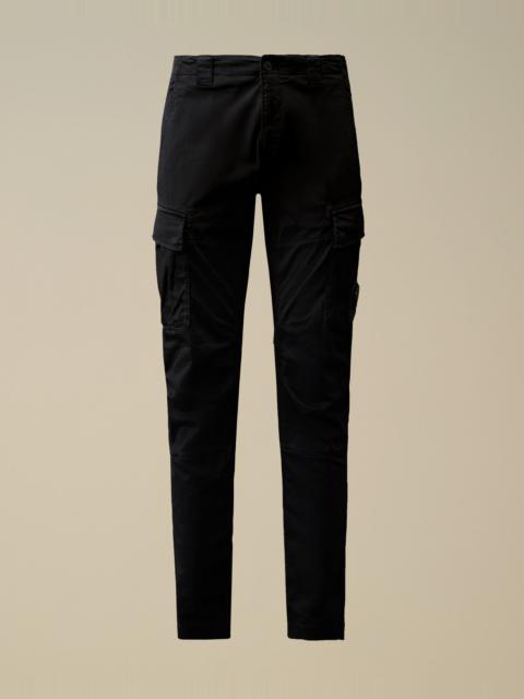 Stretch Sateen Cargo Lens Pants