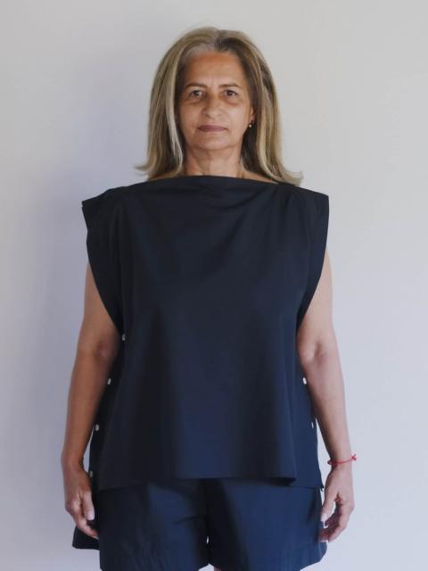 Part Top
                  - Organic Cotton Poplin