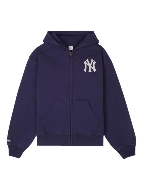 Yankees Serif zip-up hoodie