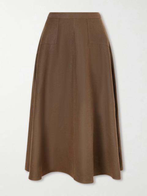 Hemp Midi Skirt