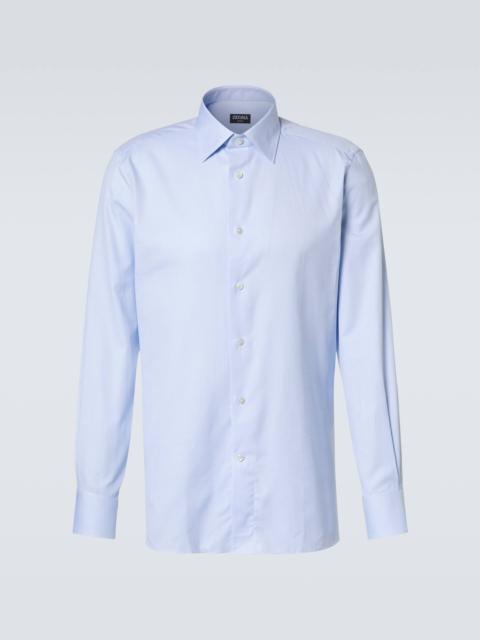 Cotton Oxford shirt