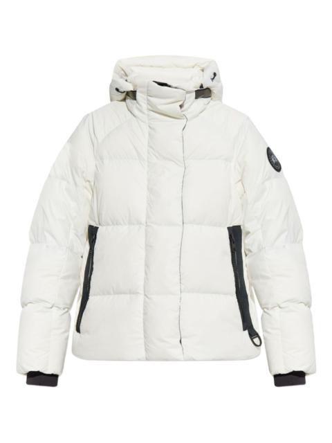 hooded puffer jacket