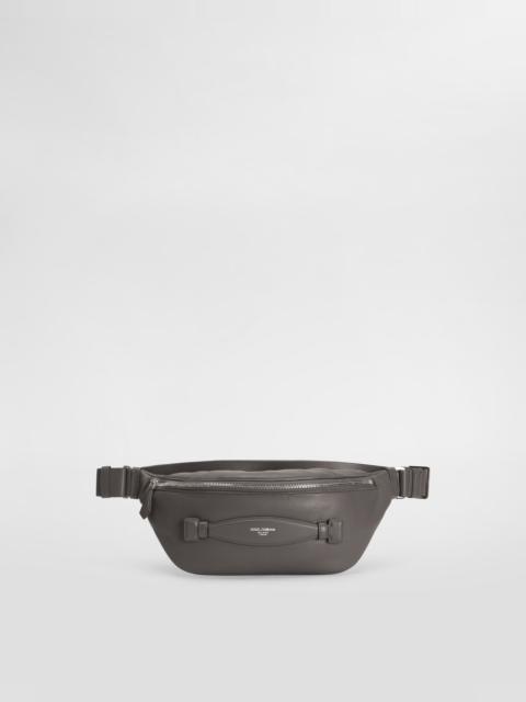 Calfskin nappa leather belt bag