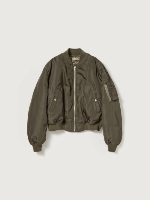 HIGH DENSITY SILK TWILL FLIGHT BLOUSON