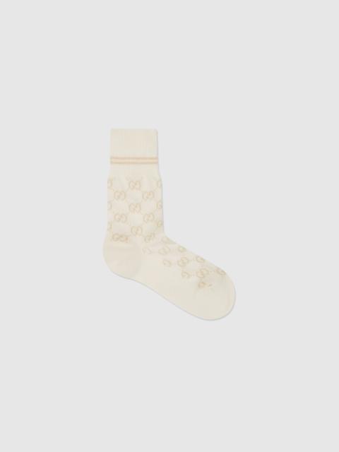 GG cotton blend socks