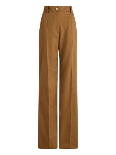gabardine trousers