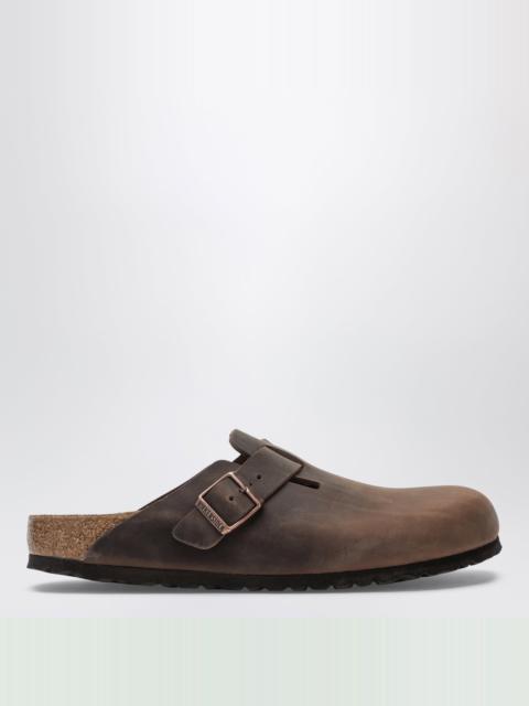 Habana oiled leather Boston clogs by Birkenstock