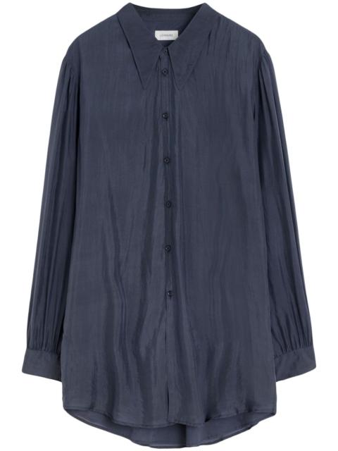 pointed collar shirt
