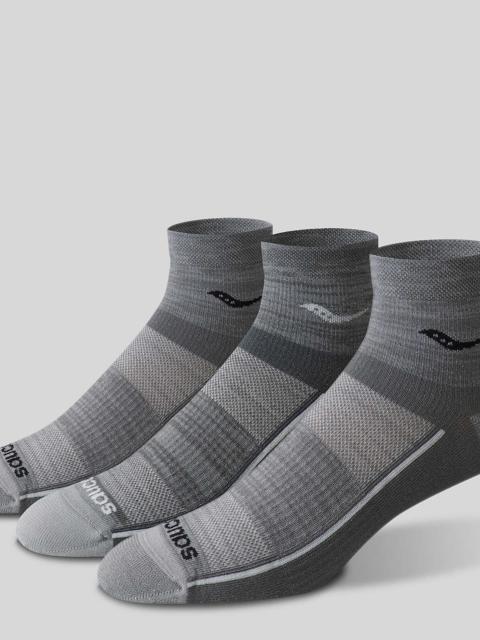 Inferno Ultralight Quarter 3-Pack Socks