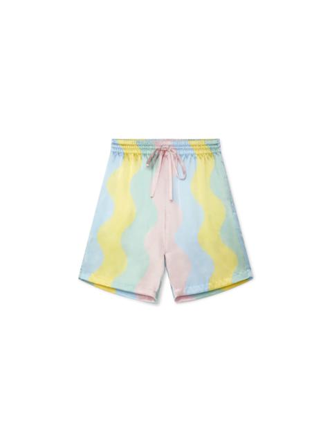 Casa Shell Wave Silk Shorts