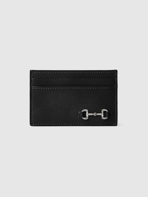 Card case with Horsebit