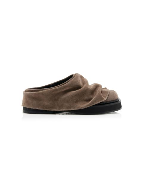 Mini Robin Suede Ankle Boots taupe