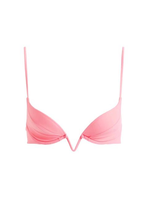 Mugler H&M Padded Bikini Top Pink