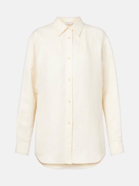 Ferrara linen and silk shirt