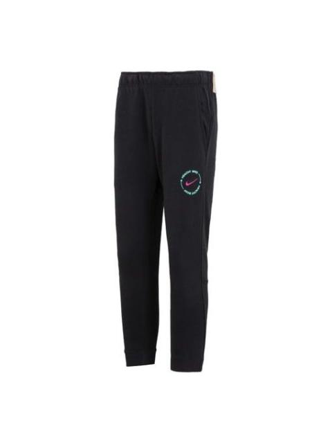 Nike Solid Color Athletic Bundle Feet Sports Pants Men's Black DQ6635-010