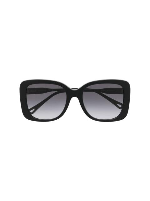 oversized square-frame sunglasses
