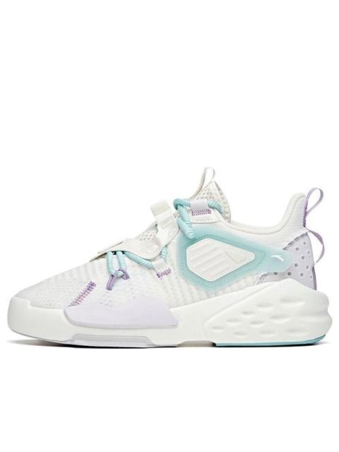 (WMNS) ANTA Badao Mid 'White Blue Purple' 122128084-3