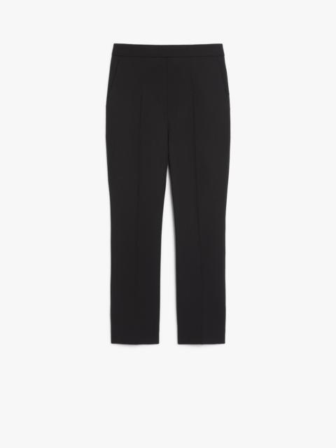 NEPETA Wool crêpe trousers