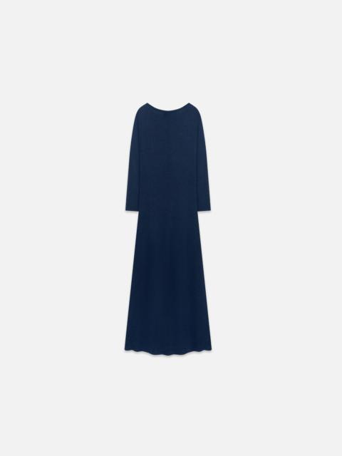JERSEY KNIT BOATNECK MAXI