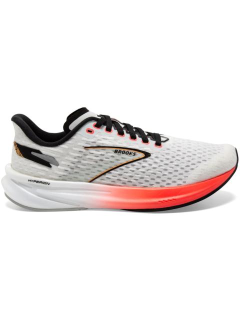 Brooks Hyperion Blue Fiery Coral Orange