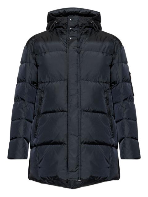 Jones hooded quilted jacket