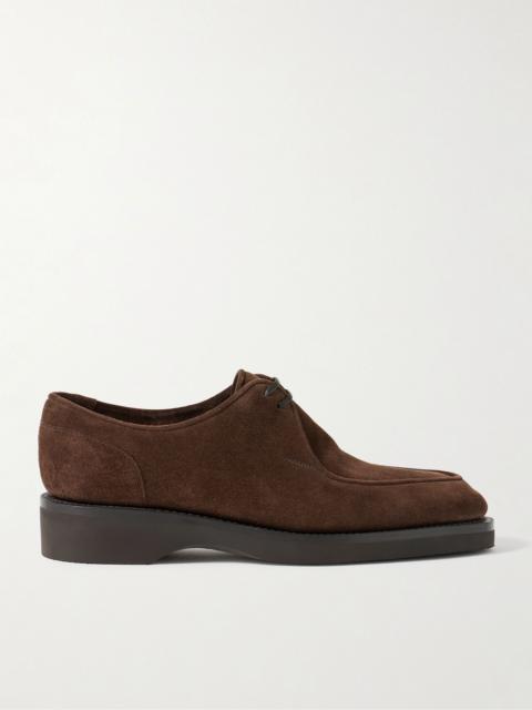 Ted Suede Derby Shoes Brown