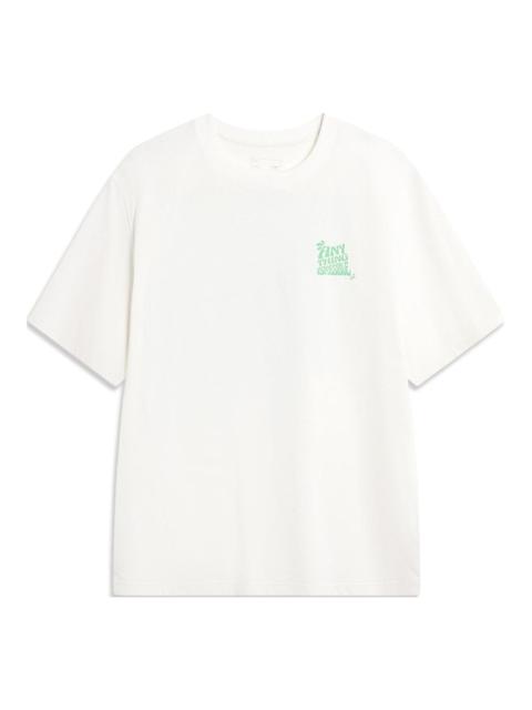 Li-Ning Anything Is Possible Graphic T-shirt 'White' AHSU305-2
