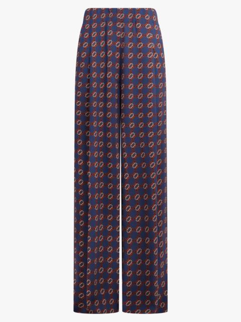 PILA MOSAIQUE PRINT WIDE LEG PANT | BLUE