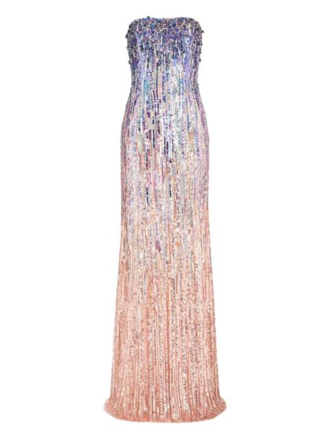 Honesty sequin-embellished maxi dress