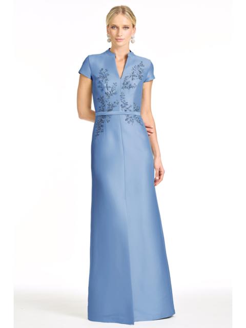 EMBELLISHED CHARLOTTE GOWN - OPAL