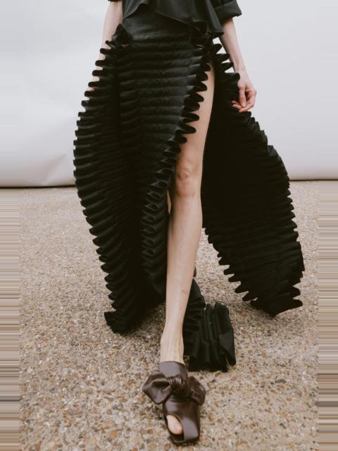 LAMINARY SKIRT BLACK