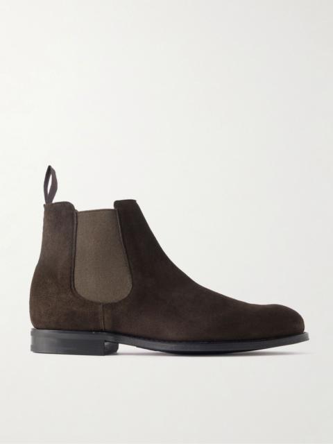 Amberley Suede Chelsea Boots Chocolate