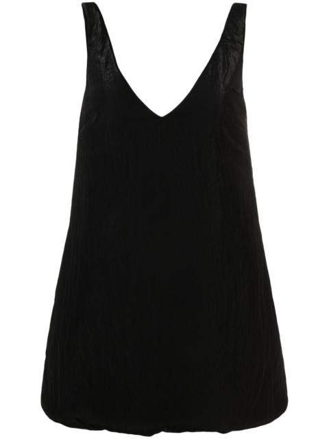 V-neck sleeveless dress