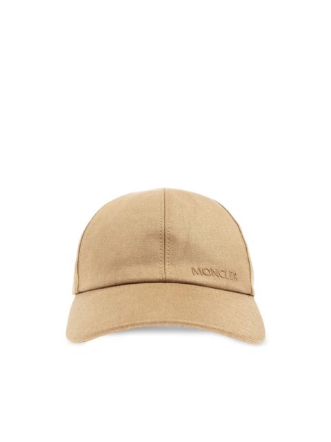 linen-blend cap